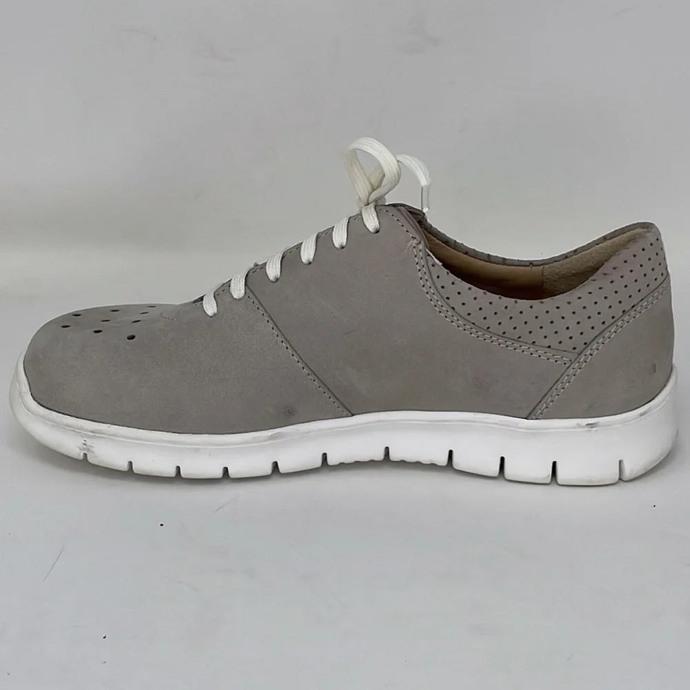 Finn Comfort Shoes NWOT Gray Sneaker Lace Up Size EU 35 US 5